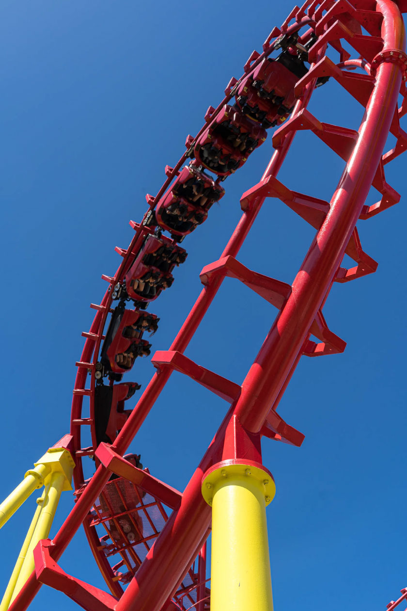 Montaña Rusa Boomerang
